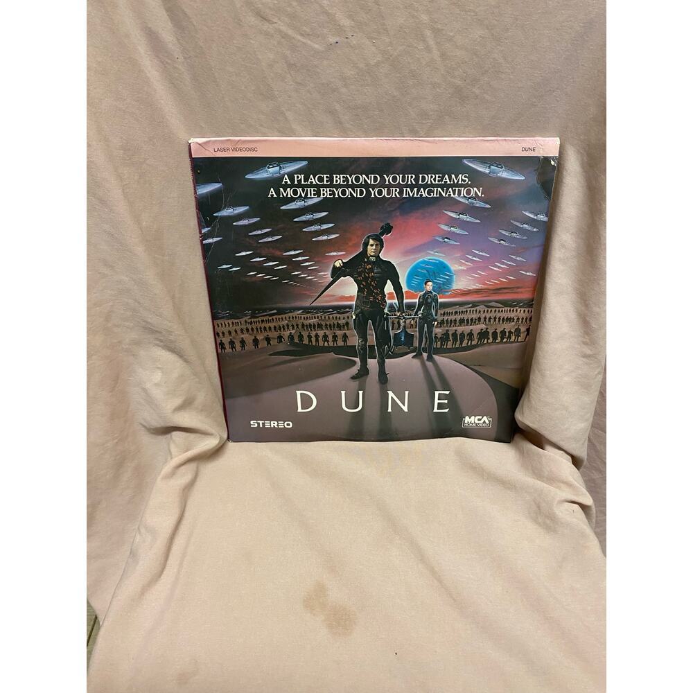 DUNE Double Laserdisc, MCA 1985 Kyle MacLachlan, Sting, David Lynch